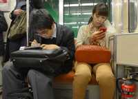 38 Dans le métro d'Osaka