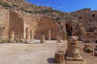 16 Hérodion - Cour du palais (Abside sud)