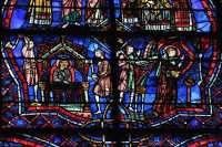 032 Deux hommes détruisent l'ermitage de Rémi - il fuit son ermitage en flammes