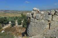 68 Porte ouest - Tour hellénistique et collines de Samarie