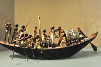 039 Barque - Tombe de Meketre (12° dyn. 1980±) Règne de Amenhemhat I