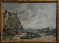 019 Boudin - Plage d'Etretat (1890)