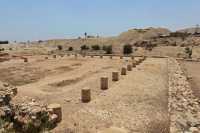 05 Troisième palais d'Hérode, sur le Wadi Qelt, à Jéricho - Cour d'honneur