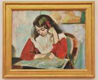 32 Henri Matisse - Marguerite lisant (1906)