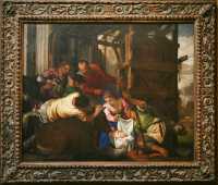 64 - Veronese (Verone 1528-Venise 1588) Adoration des bergers ayant appartenu à la collection de Mazarin