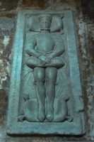 34 Gisant dans la chapelle des morts - Abbaye de Fontfroide