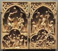 49 Couronnement de Marie & Jugement dernier - Ivoire (Paris 1265±)