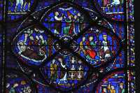 132 Le roi veut exécuter Thomas qui a donné ses biens aux pauvres et construit des Églises - mais son frère meurt - voit le palais céleste préparé pour le roi - il ressuscite et en avertit le roi - qui se convertit