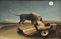 13 Le douanier Rousseau - Le Gitan endormi (1897)