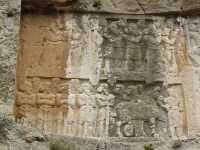 74 Shapur II - Gardes et cheval du roi *