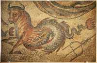 55 - Mosaïque de Neptune - Taureau marin