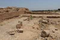 07 Troisième palais d'Hérode, sur le Wadi Qelt, à Jéricho - Cour intérieure