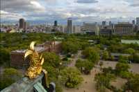 22 Osaka vu du château