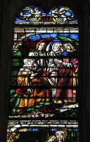 036 Trois anges annoncent à Abraham la naissance d'Isaac