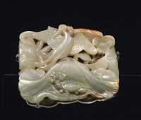 194 Cigogne & tortue - Song (960-1279) Jade