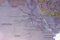 267 Carte de la région d'Eridu