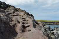45 Escalier creusé dans le rocher