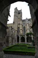 14 Cathédrale vue du cloître