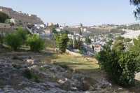 21 Rue à degrés de St. Pierre in gallicantu, le Temple & le mont des oliviers