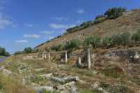 52 Boutiques d'époque romaine le long de la rue principale