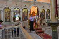 05 Homélie dans l'église grecque du puits de Jacob à Naplouse