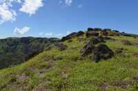 70 Restes d'une plate forme cérémonielle (Ahu)