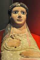 095  Jeune homme - Tuna el Gebel (140-190) Plâtre - yeux de verre