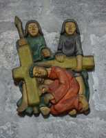 46 Jésus tombe une deuxième fois  (Chemin de croix)