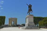 09 Montpellier - Château d'eau & Louis XIV