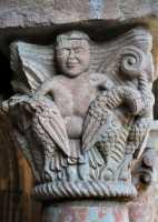 14 Chapiteau du cloître de St Michel de Cuxa. Roussillon (1135±)