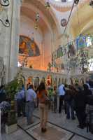 02 Messe dans l'église grecque du puits de Jacob à Naplouse