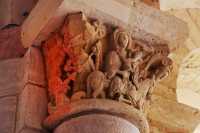 54 Sud de la tour-porche (La fuite en Egypte)