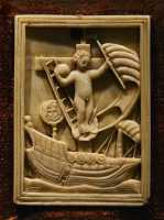 24 Jésus sur un bateau (16°s) Ivoire, France