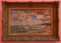 32 Le Rivage de Deauville (1897) Eugène Boudin