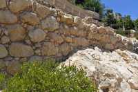 17 Rempart cananéen fait de grosses pierres