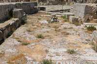 31 Mosaïque sur l'esplanade byzantine (fin 5°s) autour de l'église de Marie mère de Dieu - Garizim