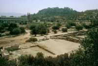 457 Agora vue du Temple d'Héphaestos