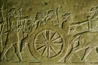 635 Ninive - Palais nord d'Assurbanipal, armée élamite