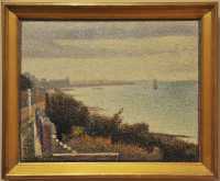 21 Georges Pierre Seurat - Soir à Grandcamp (1888-89)