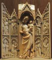 50 Ivoire - Vierge & enfant (France 1325±)