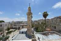 15 Mosquée et quartier juif vu de la synagogue Hourva
