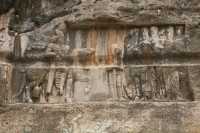 63 Bahram II reçoit une délégation de rois arabes *