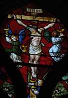 25 Des anges recueillent le sang du Christ