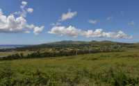 04 Hanga Roa vue du volcan Rano Kau