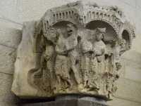 077 Chapiteau de l'époque des Croisés - Musée de la basilique de Nazareth