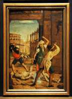 145 Bastonnade de Sébastien - Josse Lieferinxe (± 1497)