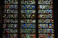 76 Partie centrale du vitrail de l'arbre de vie (± 1310)