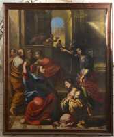 15 Jésus chez Marthe à Béthanie (Jacques de Létin XVII°s)