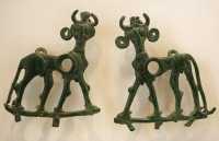 133 - Luristan à l’âge du fer - Plaques de mors - Bronze (13°-6°s)