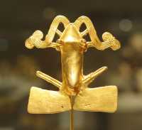 148 Pendentif en or - Grenouille - Costa Rica Chiriqui (11°-16°s)